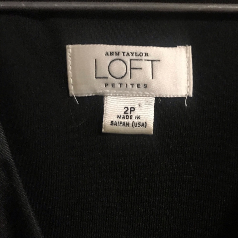 Little black dress by LOFT. Size 2P - Picture 4 of 4